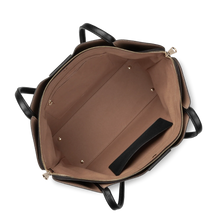 Afbeelding in Gallery-weergave laden, Lancaster Ida Dubbel  Black Extra grote draagtas
