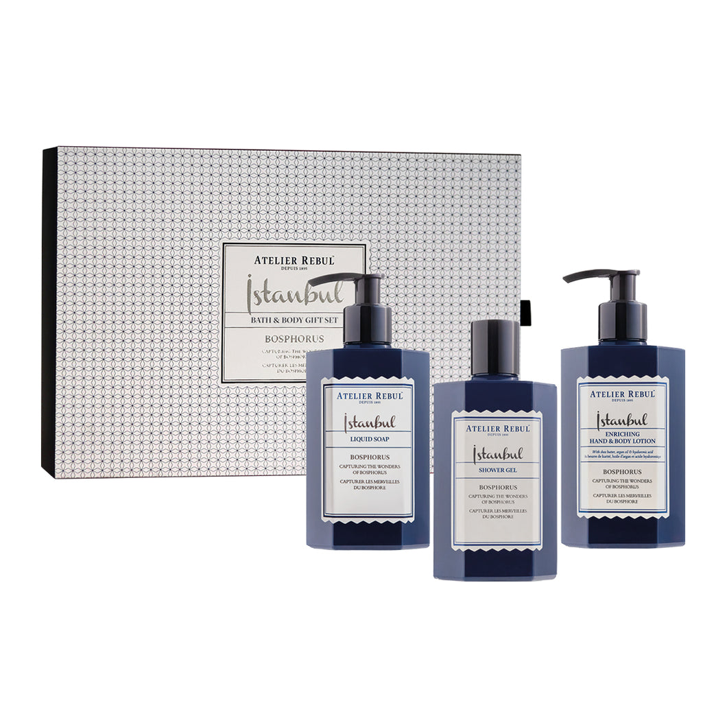 ATELIER REBUL ISTANBUL BOSPHORUS PRE-MADE BATH & BODY SET NEW