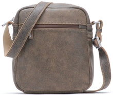Load image into Gallery viewer, Cristiano destroyed leather crossbody bag - Arthur &amp; Aston chantaigne
