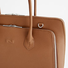Afbeelding in Gallery-weergave laden, Nathan Baume Billie cognac Briefcase
