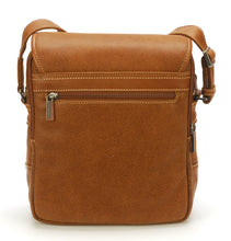 Afbeelding in Gallery-weergave laden, Arthur &amp; Aston Marco leather flap crossbody bag cognac
