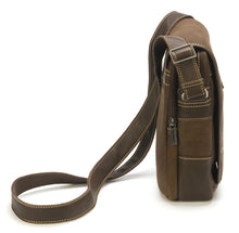 Afbeelding in Gallery-weergave laden, Arthur &amp; Aston Marco leather flap crossbody bag bruin
