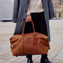 Afbeelding in Gallery-weergave laden, Arthur &amp; Aston Marco leather travel bag cognac
