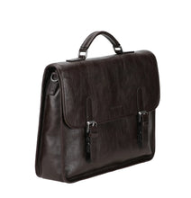 Load image into Gallery viewer, Tahoma Leather Briefcase - Arthur &amp; Aston A123-50-CAFE
