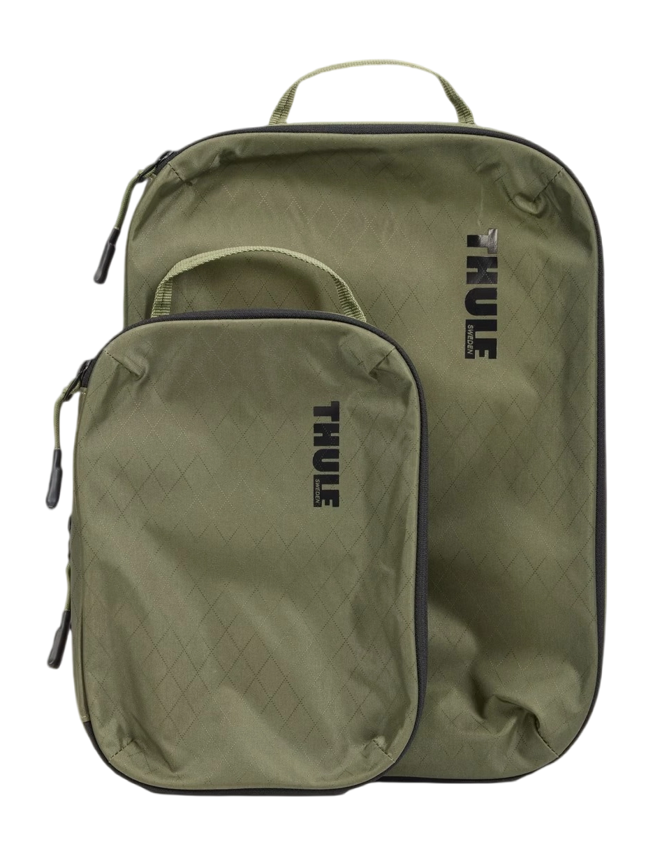 Thule compression cube set green
