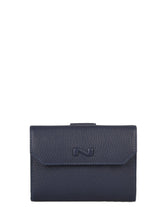 Load image into Gallery viewer, Nathan Baume Tri fold wallet blue

