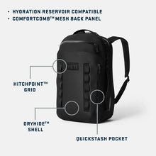 Afbeelding in Gallery-weergave laden, Yeti Cayo™ all weather-rugzak van 35 liter Black
