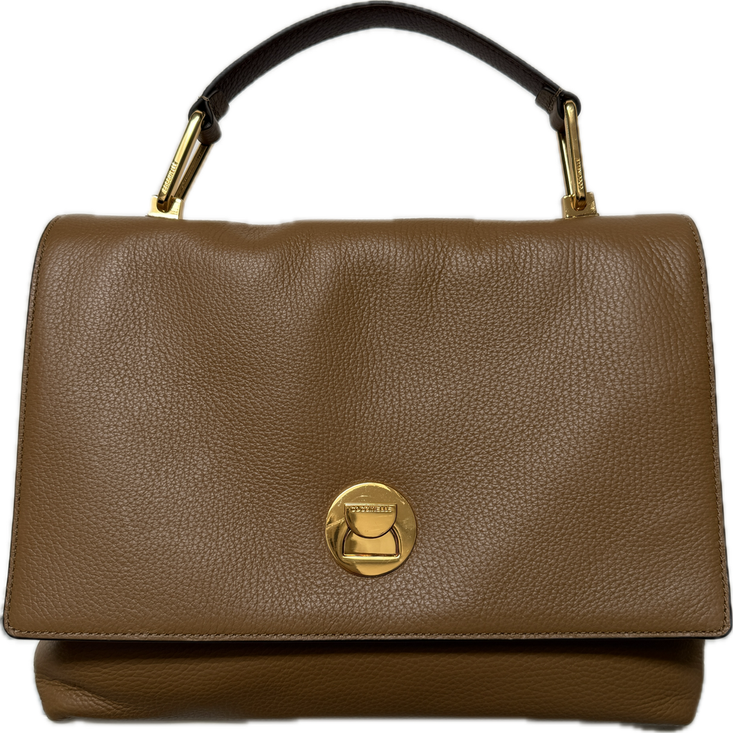 Coccinelle handtas cognac