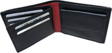 Afbeelding in Gallery-weergave laden, YR Herenportefeuille PD 2472 BLACK
