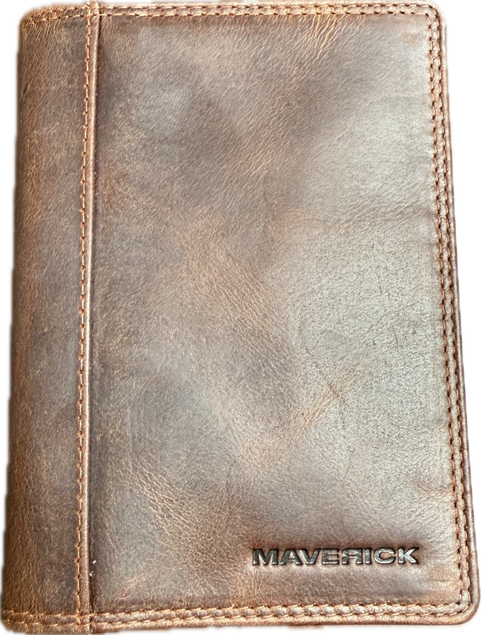 Maverick Lederen Paspoort Houder Bruin TO90903