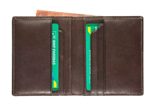 Load image into Gallery viewer, Maveri ck MAV-MB-051-03 Lederen kredietkaarten portefeuille anti-skim Brown

