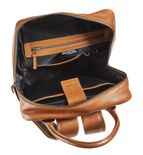 Load image into Gallery viewer, Maverick Lederen rugzak met laptopvak 15" New Men MAV-NM-406-25
