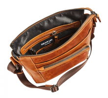Afbeelding in Gallery-weergave laden, Maverick Lederen schoudertas klein New Men MAV-NM-809-25
