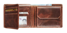 Afbeelding in Gallery-weergave laden, Maverick Lederen billfold anti-skim MAV TO 00203
