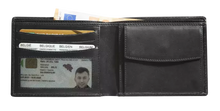 Load image into Gallery viewer, Maverick MAV-UC-001-01 Lederen compact billfold RFID Black
