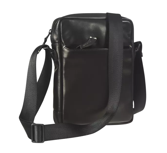Maverick Lederen schoudertas XS Urban Classic zwart