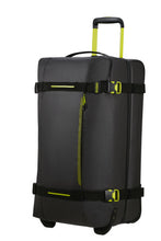 Load image into Gallery viewer, American Tourister URBAN TRACK DUFFLE/WH M COATED BLACK/LIME
