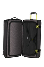 Afbeelding in Gallery-weergave laden, American Tourister URBAN TRACK DUFFLE/WH L COATED BLACK/LIME
