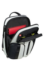 Afbeelding in Gallery-weergave laden, SAMSONITE URBAN-EYE BACKPACK 15.6&quot; 2 POCKETS LIGHT GREY/LIME
