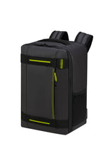 Afbeelding in Gallery-weergave laden, American Tourister URBAN TRACK CABIN BACKPACK COATED BLACK/LIME
