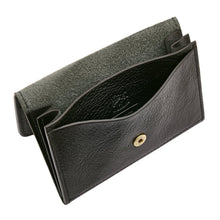 Load image into Gallery viewer, Il Bisonte GALILEO CARD CASE Black
