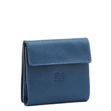 Afbeelding in Gallery-weergave laden, Il Bisonte Lederen Portemonnee – Blauw
