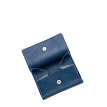 Afbeelding in Gallery-weergave laden, Il Bisonte Lederen Portemonnee – Blauw
