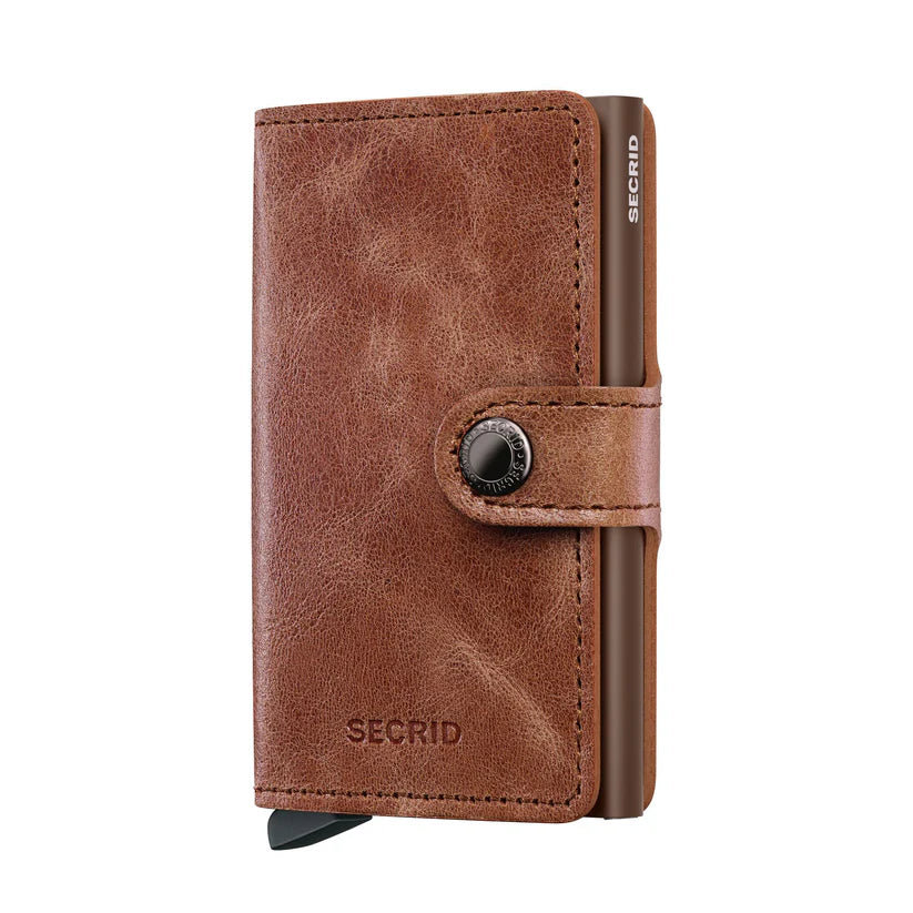 Secrid Miniwallet│Vintage Cognac&Brown│Pasjeshouder