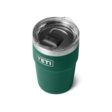 Afbeelding in Gallery-weergave laden, Yeti 16 oz (473 ml) Stapelbare beker Met MagSlider™ deksel Black Forest Green
