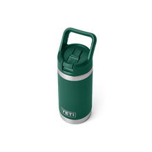 Load image into Gallery viewer, Yeti Rambler® Jr 12 oz (355 ml) Fles voor kind. Met bijpass. rietjesdop Black Forest Green

