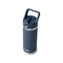 Afbeelding in Gallery-weergave laden, Yeti Rambler® 18 oz (532 ml) Fles Met bijpas. rietjesdop Navy
