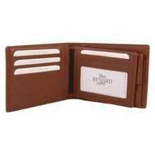 Afbeelding in Gallery-weergave laden, YR Herenportefeuille PD 2372 COGNAC
