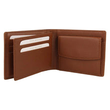 Afbeelding in Gallery-weergave laden, YR Herenportefeuille PD 2372 COGNAC
