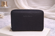 Load image into Gallery viewer, Nathan Baume 100120N Zip Around Travel Wallet Black
