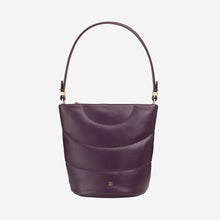 Afbeelding in Gallery-weergave laden, Du Du Barbara M Borsa donna trapuntata in pelle deep purple
