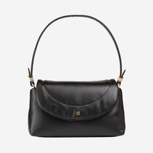 Afbeelding in Gallery-weergave laden, Du DU Melville S Borsa trapuntata morbida in pelle piccola black rose
