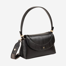 Afbeelding in Gallery-weergave laden, Du DU Melville S Borsa trapuntata morbida in pelle piccola black rose
