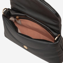 Afbeelding in Gallery-weergave laden, Du DU Melville S Borsa trapuntata morbida in pelle piccola black rose
