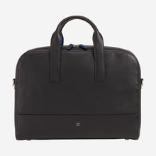 Afbeelding in Gallery-weergave laden, DU-DU Leather briefcase Black
