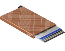Load image into Gallery viewer, Secrid Cardprotector Kaarthouder Laser Tartan Rust
