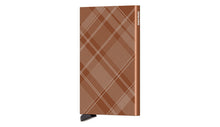Load image into Gallery viewer, Secrid Cardprotector Kaarthouder Laser Tartan Rust
