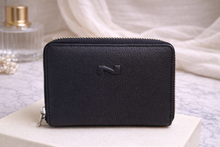 Load image into Gallery viewer, Nathan Baume 100120N Zip Around Travel Wallet Black
