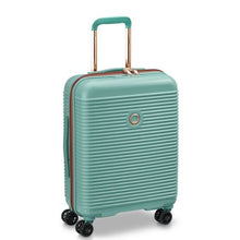 Load image into Gallery viewer, Delsey Freestyle 4 Wheel Handbagage Slim Trolley 55/40 cm Almond Green
