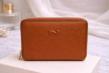 Load image into Gallery viewer, Nathan Baume 100120N Zip Around Travel Wallet Cognac

