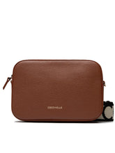 Afbeelding in Gallery-weergave laden, Coccinelle Tebe Dames Crossbody tas Leer - Bruin
