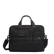 Afbeelding in Gallery-weergave laden, Tumi Alpha Expandable Organizer Laptop Brief black
