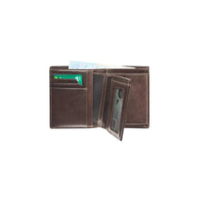 Load image into Gallery viewer, Maverick Portefeuille Rfid Met Uitneembare Kaarthouder brown
