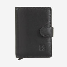 Load image into Gallery viewer, Du DU Levante Mini portefeuille  compact cuir Black
