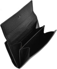 Load image into Gallery viewer, Nathan Baume Tri-fold Wallet Black
