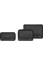 Load image into Gallery viewer, Samsonite TA REVOLUTION SET OF 3 PACKING CUBES BLACK
